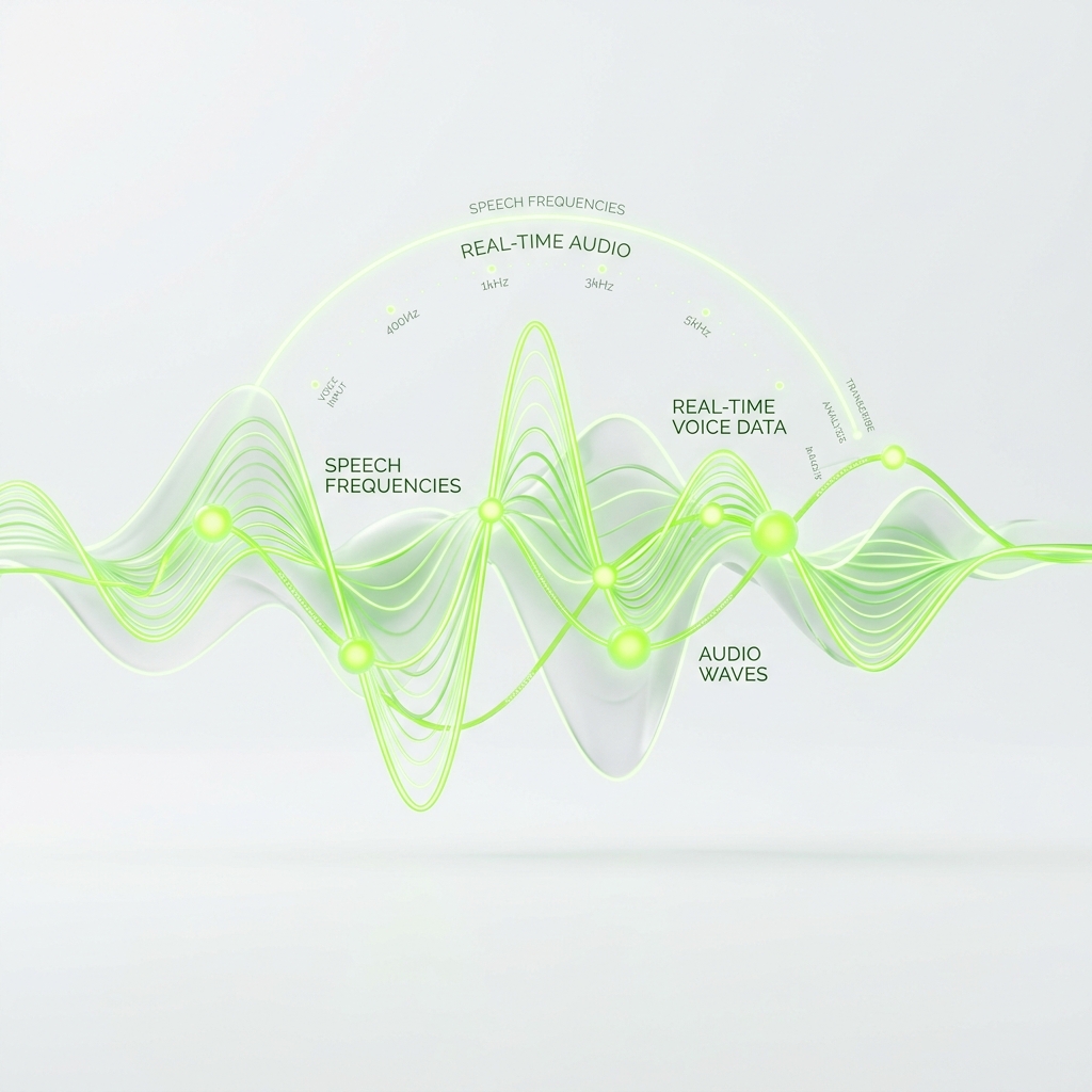 Voice AI & Communication Illustration